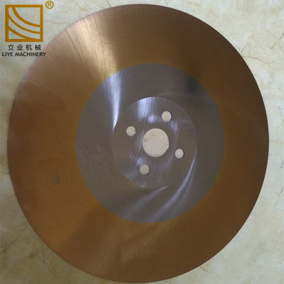 Disque d'acier 1-4 mm HSS à lame de scie anti-usure revêtu de Ti