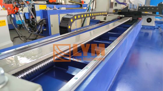 Machine automatique de coupe de tuyaux en aluminium pour gaz Machine de coupe de tubes carrés creux 45 degrés