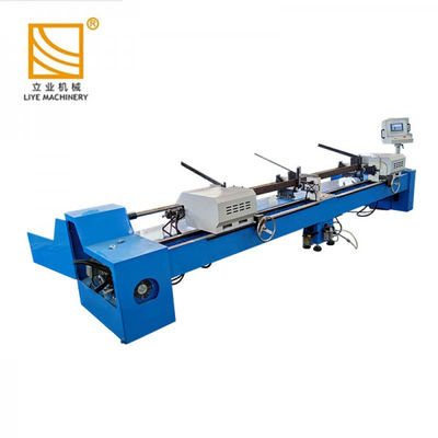 Machine de déchiquetage de tubes solides à double tête hydraulique DJ80