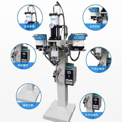 Appareil de rivage tubulaire automatique d'alimentation pneumatique tubulaire en orbite semi-caie