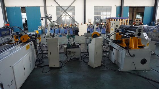 Machine de traitement de tuyaux Robert personnalisée avec fonction de coupe de pliage, de ponçage, de formage de champignons