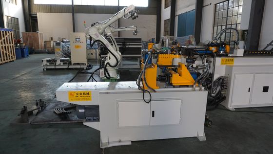 Machine de traitement de tuyaux Robert personnalisée avec fonction de coupe de pliage, de ponçage, de formage de champignons
