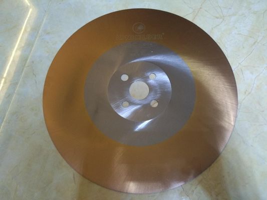 Disque d'acier 1-4 mm HSS à lame de scie anti-usure revêtu de Ti