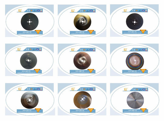 Disque d'acier 1-4 mm HSS à lame de scie anti-usure revêtu de Ti