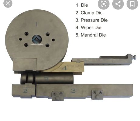 MO-001 Forme à pliage Mandrel de type universel pour machine à plier des tuyaux 3 Mandrel à bille