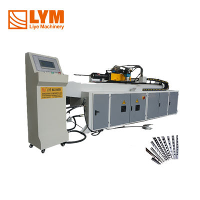 Machine de perforation de trous de tuyaux hydrauliques Servo moteur d'alimentation de rotation pour tuyaux en acier