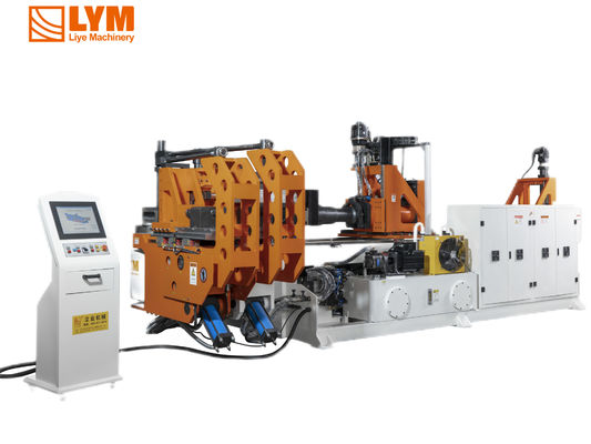 DW130CNC10A3S-T machine automatique de pliage de tubes CNC de 5,5 pouces 10 axes avec pliage par poussée